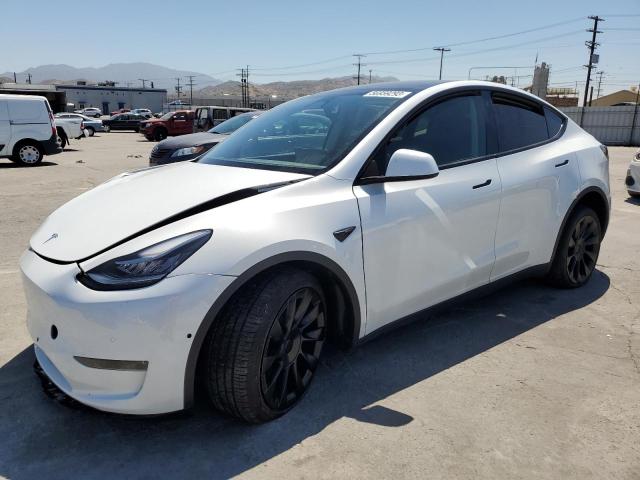 TESLA MODEL Y 2022 with VIN 7SAYGDEEXNA021800 - Photo from auction