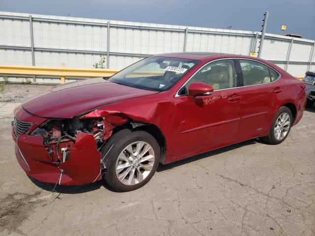 LEXUS ES 300H 2013 with VIN JTHBW1GG4D2037822 - Photo from auction