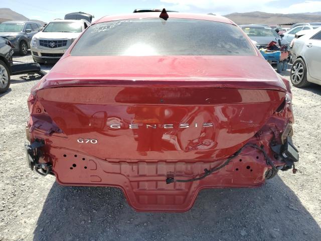 Photo 6 from auction – 2022 GENESIS G70 BASE with VIN KMTG34TA4NU087727