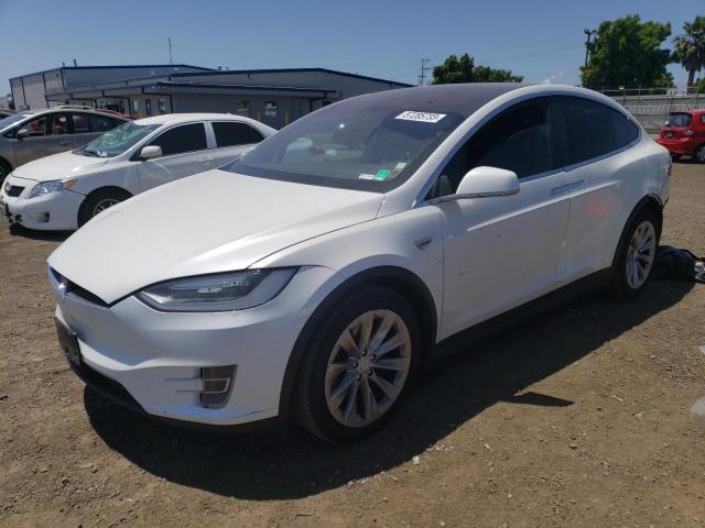 TESLA MODEL X 2016 with VIN 5YJXCBE29GF012168 - Photo from auction
