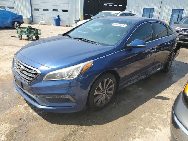 HYUNDAI SONATA SPO 2016 with VIN 5NPE34AF1GH262243 - Photo from auction