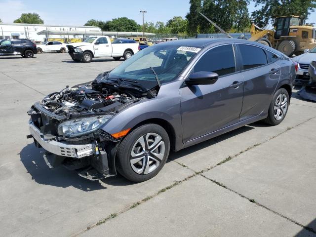 Photo 1 from auction – 2018 HONDA CIVIC LX with VIN 2HGFC2F54JH584563