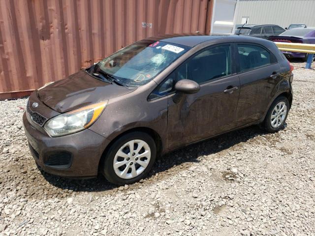 KIA RIO EX 2012 with VIN KNADN5A34C6027810 - Photo from auction