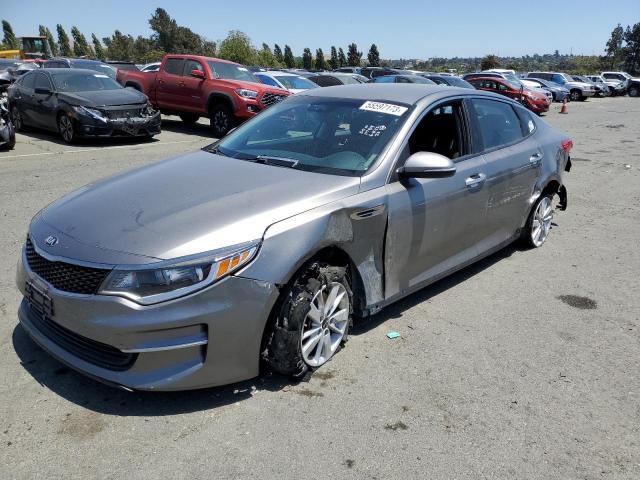 KIA OPTIMA LX 2018 with VIN 5XXGT4L35JG184094 - Photo from auction