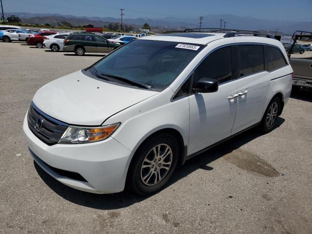 HONDA ODYSSEY EX 2013 with VIN 5FNRL5H60DB078225 - Photo from auction