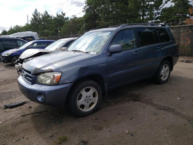 TOYOTA HIGHLANDER 2006 with VIN JTEEP21A660153832 - Photo from auction
