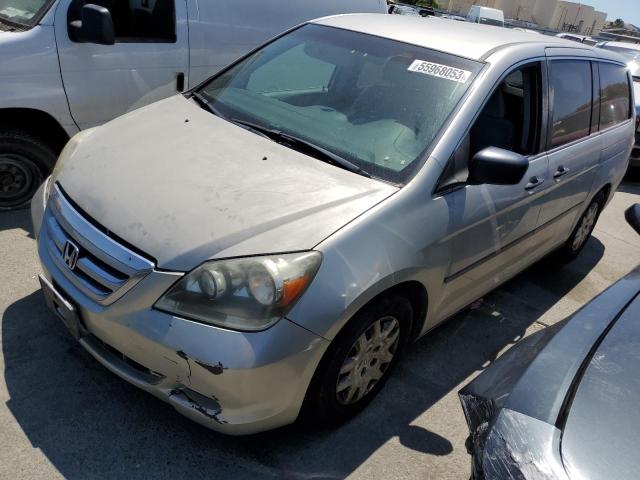 HONDA ODYSSEY LX 2006 with VIN 5FNRL38286B129653 - Photo from auction