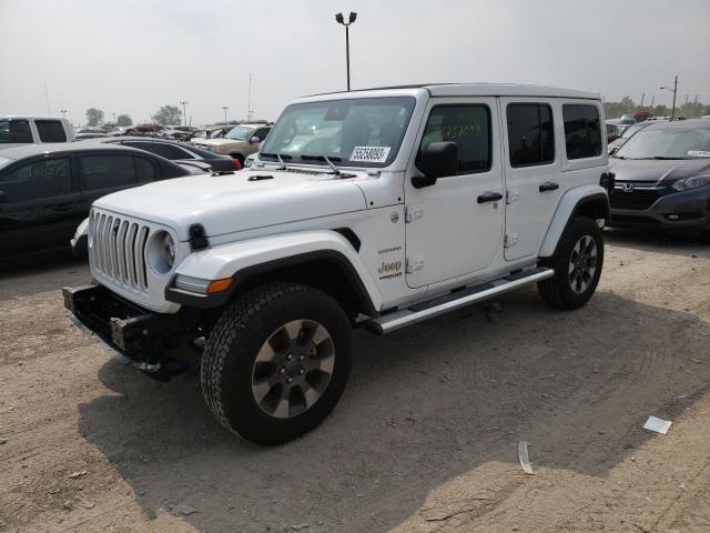 JEEP WRANGLER U 2021 with VIN 1C4HJXEG7MW621608 - Photo from auction