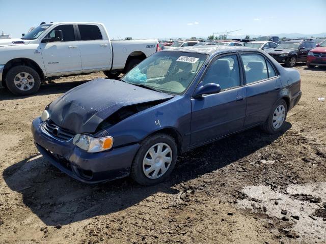 TOYOTA COROLLA CE 2001 with VIN 1NXBR12E21Z433936 - Photo from auction