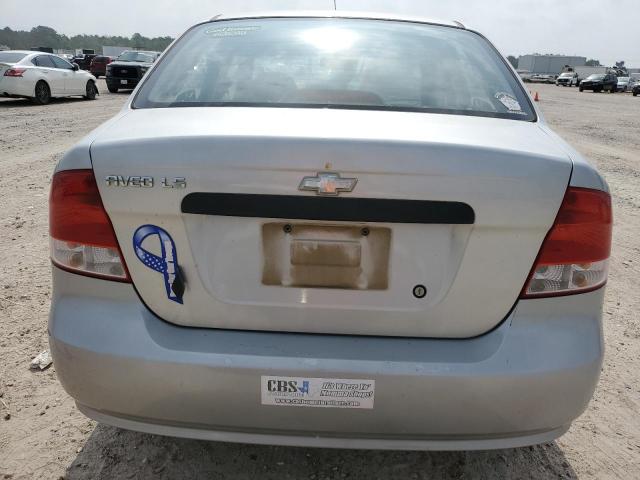 Photo 6 from auction – 2006 CHEVROLET AVEO BASE with VIN KL1TD56666B535297