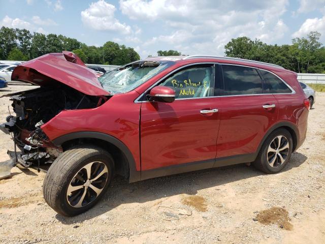 KIA SORENTO EX 2017 with VIN 5XYPH4A54HG276809 - Photo from auction