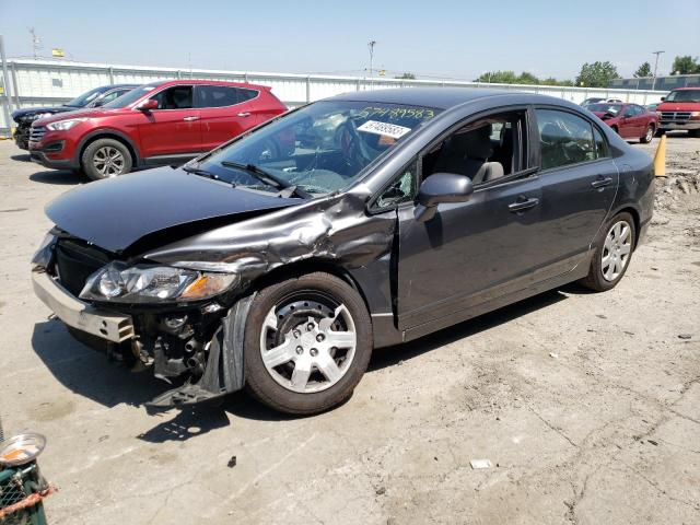 HONDA CIVIC LX 2010 with VIN 19XFA1F57AE018245 - Photo from auction