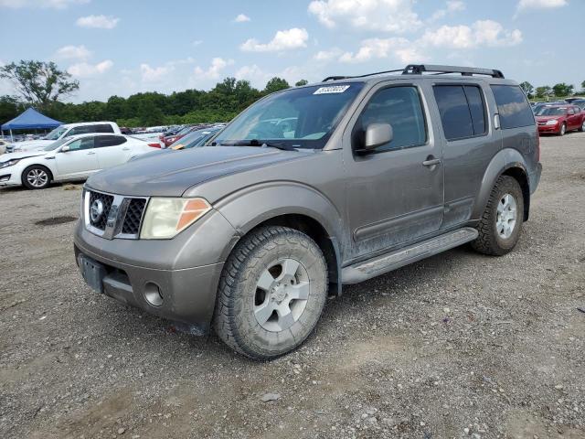 NISSAN PATHFINDER 2005 with VIN 5N1AR18W55C703572 - Photo from auction