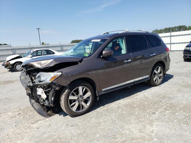 NISSAN PATHFINDER 2015 with VIN 5N1AR2MM3FC639012 - Photo from auction