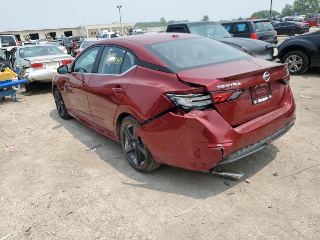 Photo 2 from auction – 2023 NISSAN SENTRA SR with VIN 3N1AB8DV9PY259205