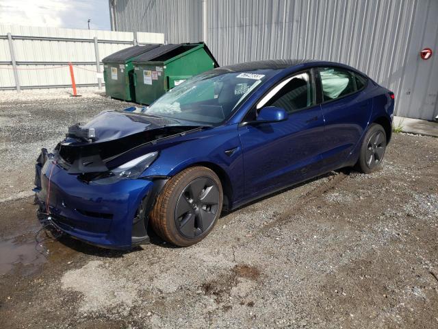 TESLA MODEL 3 2023 with VIN 5YJ3E1EA4PF448002 - Photo from auction