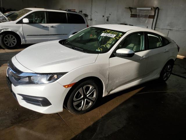 HONDA CIVIC LX 2016 with VIN 19XFC2F54GE092375 - Photo from auction