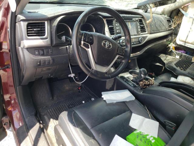 Photo 8 from auction – 2018 TOYOTA HIGHLANDER with VIN 5TDJZRFH1JS499949