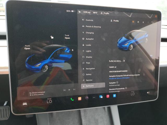 Photo 9 from auction – 2023 TESLA MODEL 3 with VIN 5YJ3E1EA8PF446656