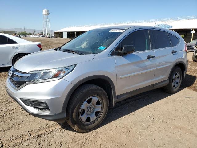 HONDA CR-V LX 2015 with VIN 2HKRM4H35FH696576 - Photo from auction