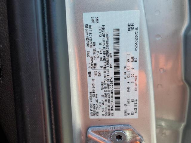 Photo 14 from auction – 2017 FORD ESCAPE SE with VIN 1FMCU0GD3HUC22574