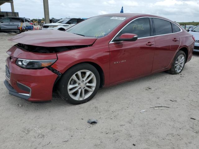 CHEVROLET MALIBU LT 2017 with VIN 1G1ZE5ST9HF181162 - Photo from auction