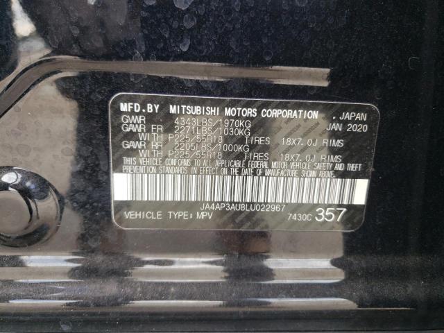 Photo 14 from auction – 2020 MITSUBISHI OUTLANDER with VIN JA4AP3AU8LU022967