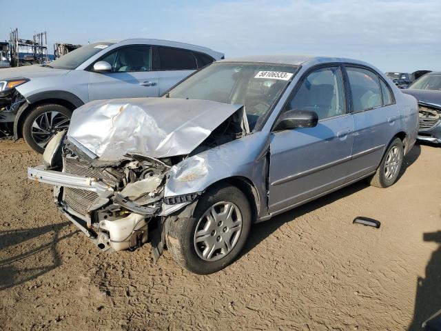 Photo 1 from auction – 2002 HONDA CIVIC LX with VIN 2HGES15542H569461