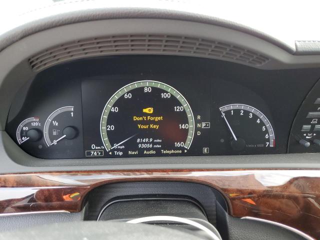 Photo 9 from auction – 2012 MERCEDES-BENZ S 550 with VIN WDDNG7DB3CA468461