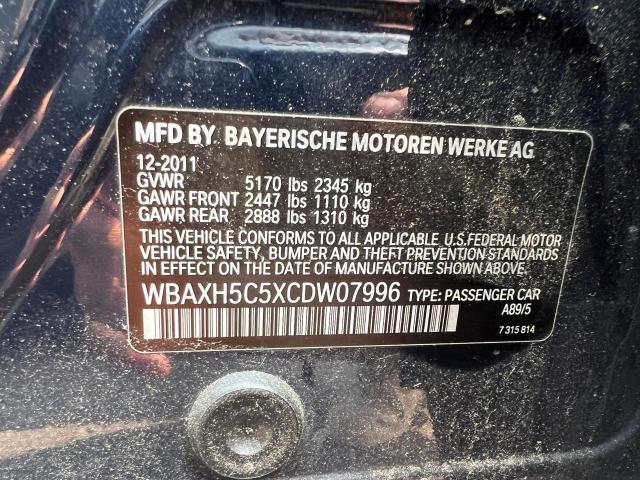 Photo 10 from auction – 2012 BMW 528 XI with VIN WBAXH5C5XCDW07996