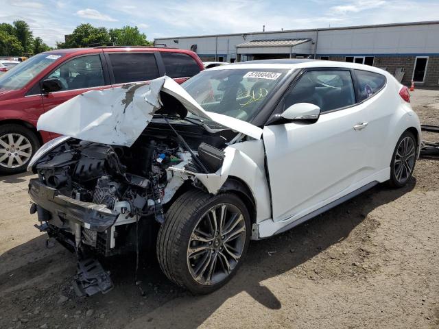 HYUNDAI VELOSTER T 2017 with VIN KMHTC6AE8HU308566 - Photo from auction