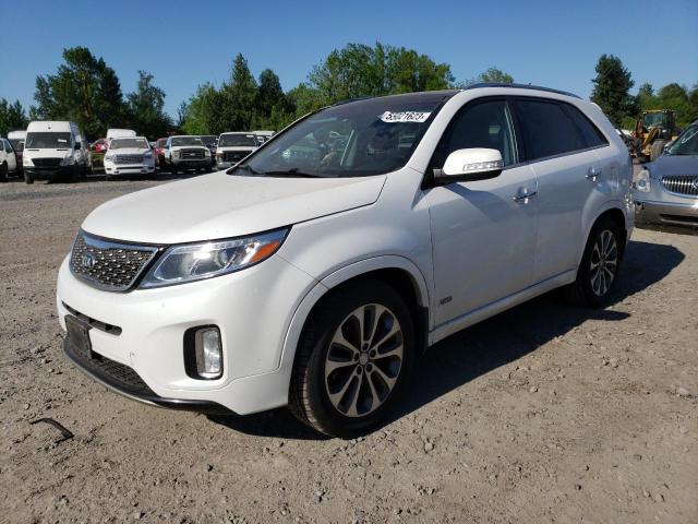 KIA SORENTO SX 2015 with VIN 5XYKWDA76FG550476 - Photo from auction