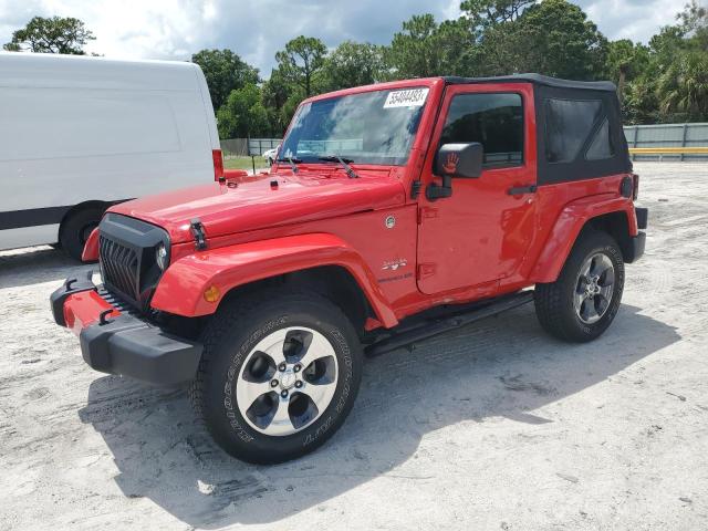 Photo 1 from auction – 2017 JEEP WRANGLER S with VIN 1C4AJWBG8HL744728