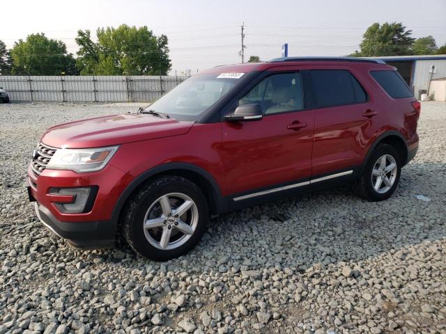 FORD EXPLORER X 2016 with VIN 1FM5K8D83GGB00671 - Photo from auction