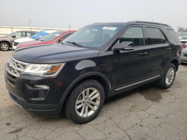 FORD EXPLORER X 2018 with VIN 1FM5K8DH1JGB28153 - Photo from auction