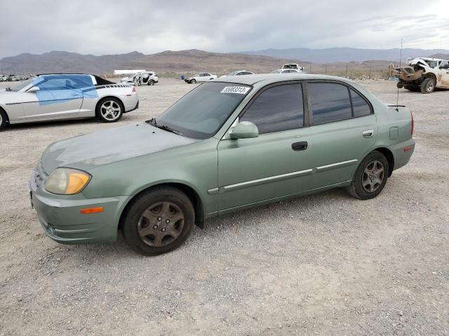 HYUNDAI ACCENT GL 2005 with VIN KMHCG45C95U604273 - Photo from auction