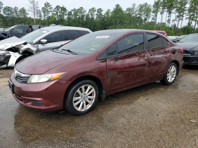HONDA CIVIC EX 2012 with VIN 2HGFB2F87CH515379 - Photo from auction