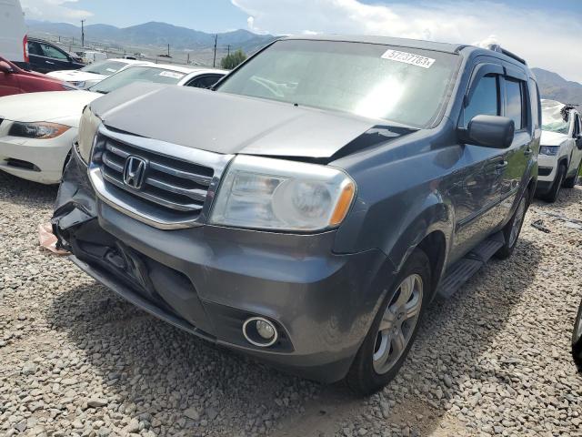 HONDA PILOT EXL 2013 with VIN 5FNYF4H55DB033656 - Photo from auction