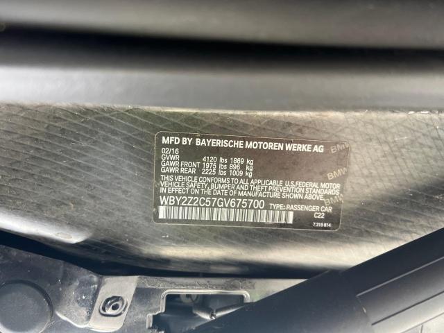 Photo 10 from auction – 2016 BMW I8 with VIN WBY2Z2C57GV676700