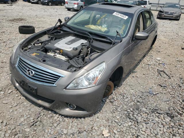 INFINITI G37 2012 with VIN JN1CV6AR1CM681638 - Photo from auction