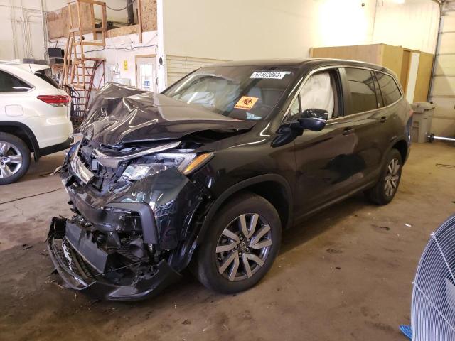 HONDA PILOT EXL 2019 with VIN 5FNYF6H58KB064229 - Photo from auction