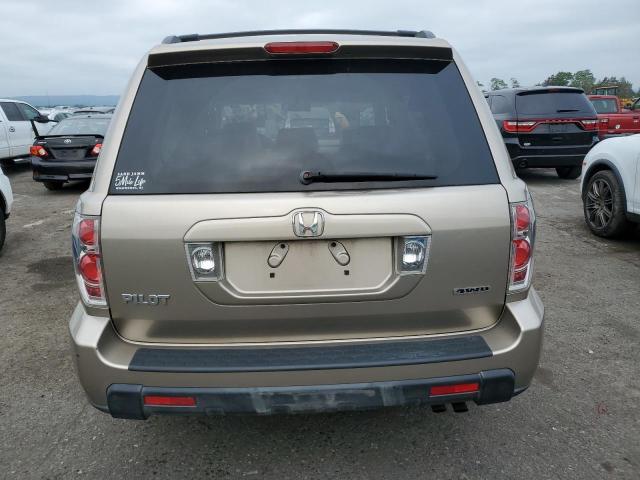 Photo 6 from auction – 2006 HONDA PILOT EX with VIN 2HKYF18586H500751