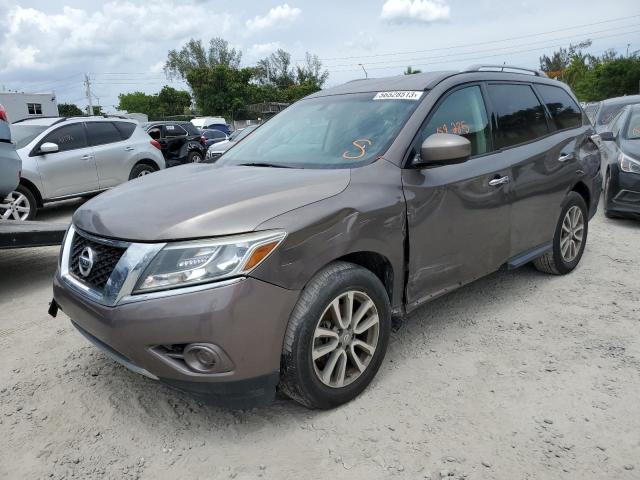 NISSAN PATHFINDER 2014 with VIN 5N1AR2MN1EC649853 - Photo from auction