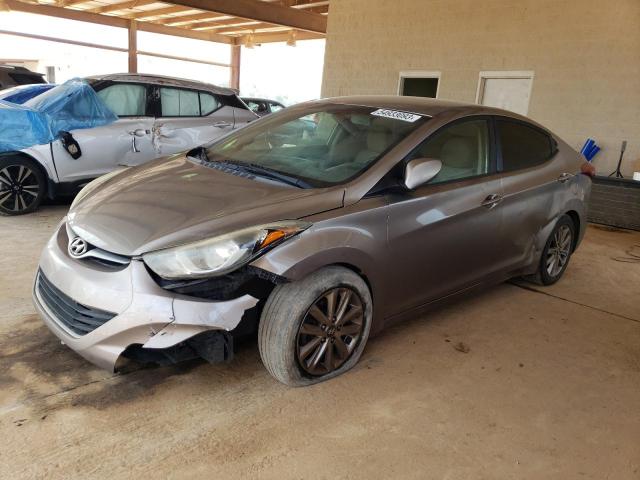 HYUNDAI ELANTRA SE 2014 with VIN 5NPDH4AE4EH477147 - Photo from auction