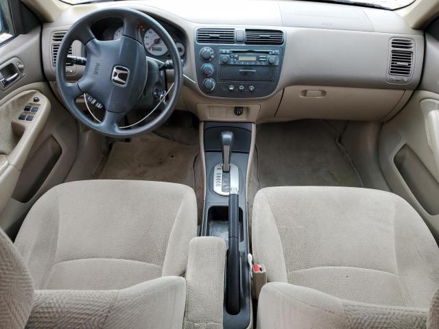 Photo 8 from auction – 2002 HONDA CIVIC with VIN 2HGES26822H543892
