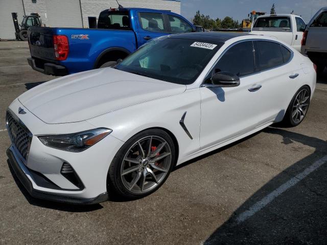 GENESIS G70 ELITE 2019 with VIN KMTG74LE5KU039835 - Photo from auction