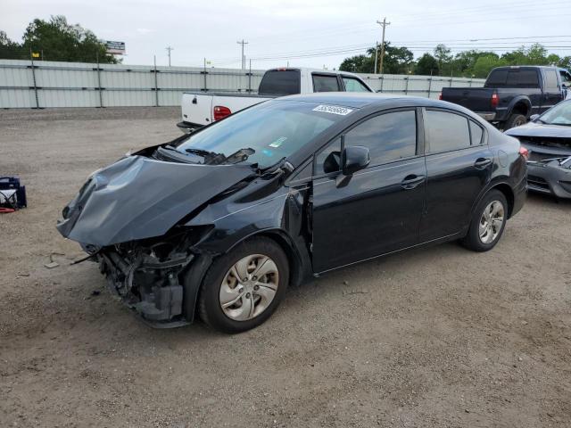 HONDA CIVIC LX 2013 with VIN 19XFB2F50DE023861 - Photo from auction