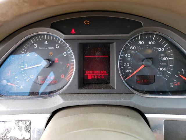 Photo 9 from auction – 2005 AUDI A6 3.2 QUA with VIN WAUDG74F85N096200