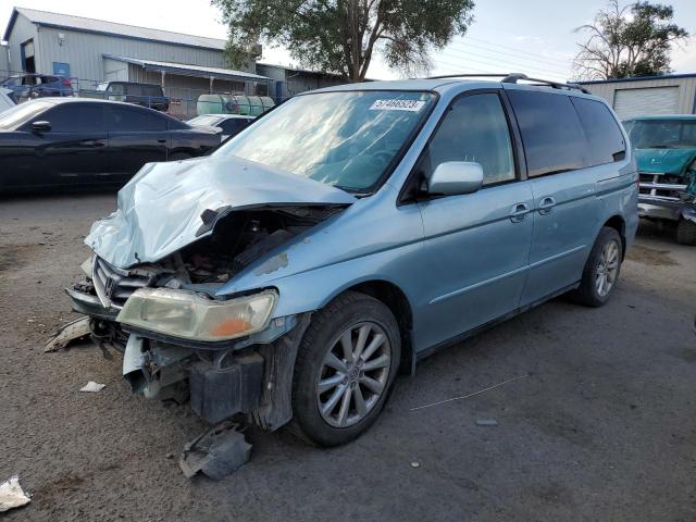 HONDA ODYSSEY EX 2003 with VIN 5FNRL18913B138420 - Photo from auction