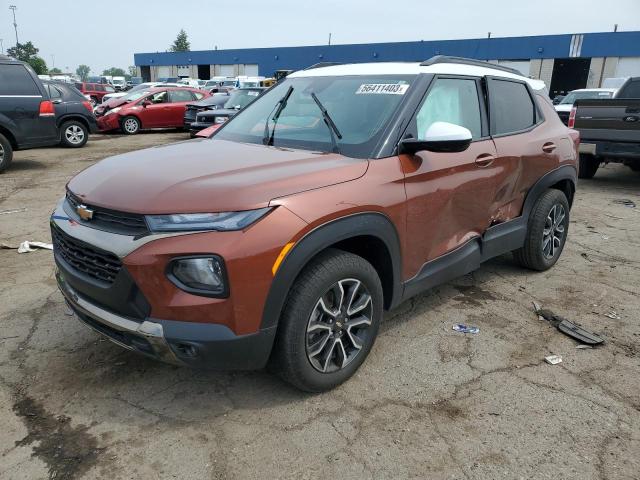 CHEVROLET TRAILBLAZE 2021 with VIN KL79MSSL2MB121411 - Photo from auction